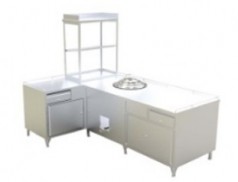 A-01 เคาน์เตอร์ ก๋วยเตี๋ยว แบบตัวL (Noodle Range Counter)